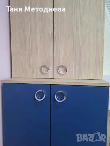 Дизайнерска секция + бюро, модулна конфигурация, отлично състояние, снимка 10 - Други - 53174491