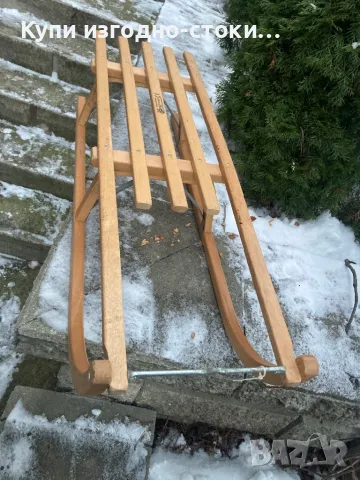 Немска дървена шейна , снимка 4 - Други ценни предмети - 48719263