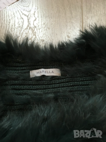 Marella Пончо естествен косъм заек М, снимка 6 - Якета - 52666937
