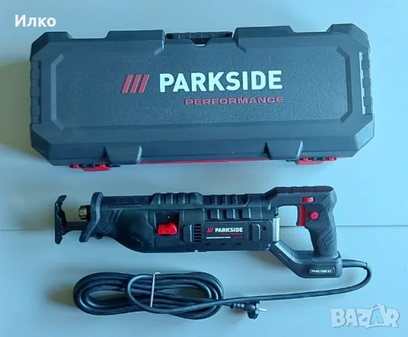 Саблен трион Parkside PPFS 1200 A1, снимка 3 - Триони и циркуляри - 56393442