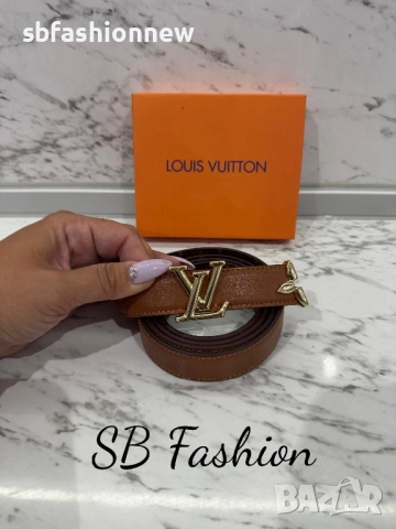 Двулицев колан Louis Vuitton в кутия естествена кожа, снимка 7 - Колани - 54162834