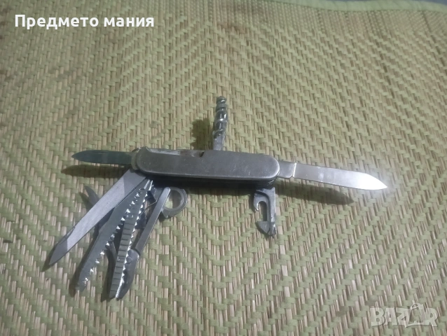 Лот от 3 ножа – Кухненски нож, Мултифункционално ножче и Декоративна кама, снимка 4 - Ножове - 53952447