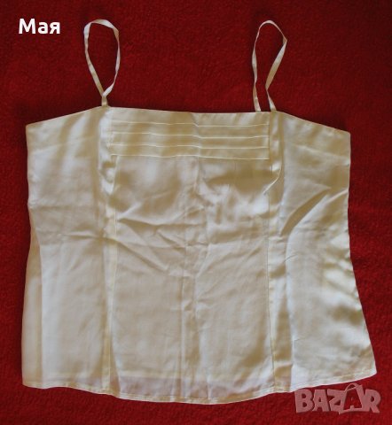 Нова блуза естествена коприна с бяла българска бродерия, снимка 5 - Ризи - 23757232