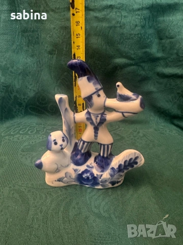 Руски фигурки/статуетки Гжел/Гжель, снимка 7 - Колекции - 52253793
