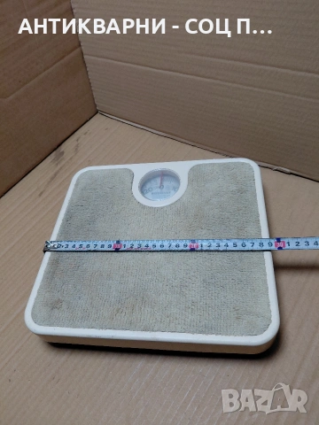 Соц Стар Механичен Кантар До 120кг. НОМЕР 1324., снимка 8 - Антикварни и старинни предмети - 54209045