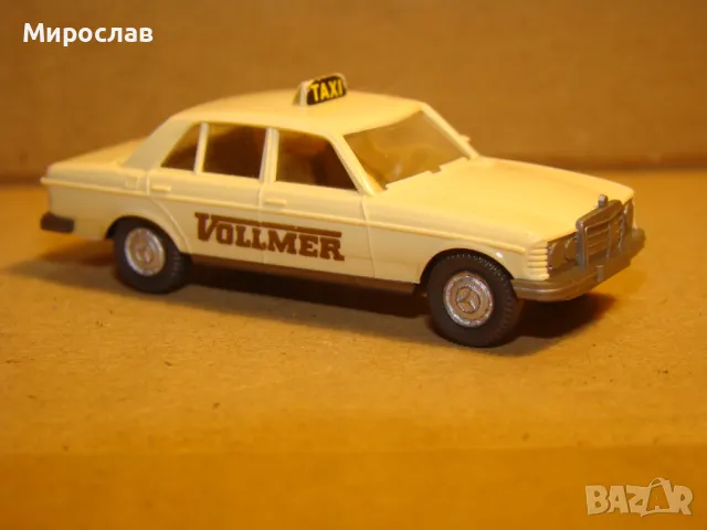 WIKING H0 1/87 MERCEDES BENZ TAXI ТАКСИ МОДЕЛ КОЛИЧКА, снимка 3 - Колекции - 48779196