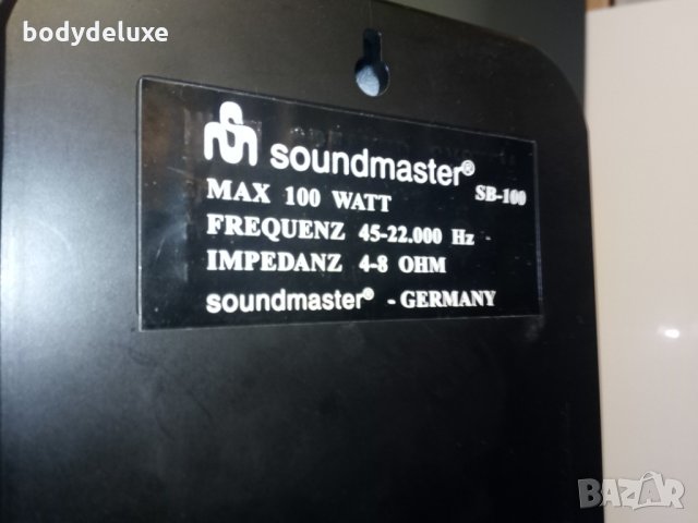Soundmaster двулентови сателитни колонки, снимка 4 - Тонколони - 13635080