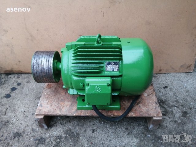 Електрически двигател 5,5 кв, снимка 3 - Електродвигатели - 44296170