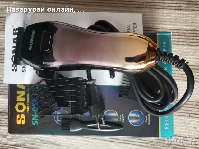 Професионална акумулаторна машинка за подстригване Sonar, снимка 2 - Друга електроника - 43162116
