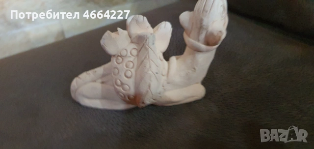 Ръчно изработена керамична фигурка на камила