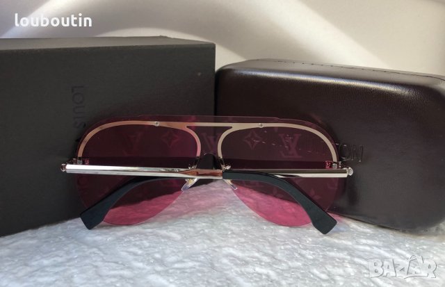 Louis Vuitton висок клас унисекс дамски слънчеви очила мъжки, снимка 12 - Слънчеви и диоптрични очила - 30677568