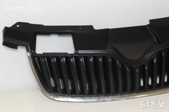 Предна решетка Skoda Fabia II (2007-2010г.) Skoda Roomster (2006-2010г.) 5J0853668A / 5J0853668, снимка 2 - Части - 53364544