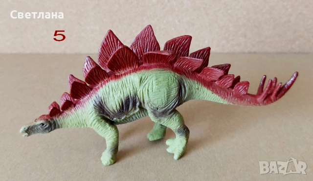 Фигурки на животни от юрския период, снимка 5 - Фигурки - 52402950