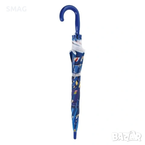 Автоматичен детски чадър Sonic, син, 66см_1254248, снимка 3 - Чадъри - 54298667