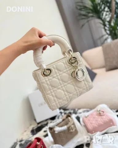 Christian Dior Дамска чанта, кожа, снимка 3 - Чанти - 56339801