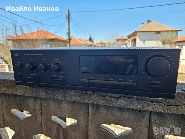 Усилвател Dual CV 600RC, снимка 2 - Ресийвъри, усилватели, смесителни пултове - 54107996