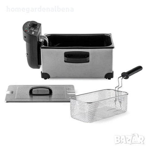 Мощен Фритюрник Muhler 3.0L | 2000W | Неръждаема Стомана, снимка 6 - Фритюрници - 54211587