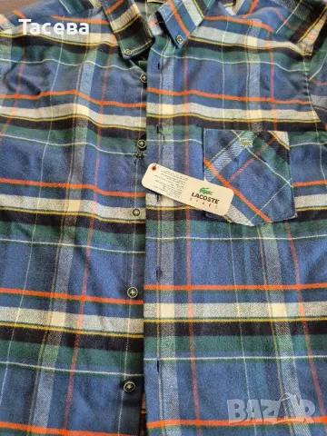 продава нова,зимна риза Lacoste, снимка 4 - Ризи - 48211475