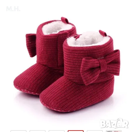 Топли бебешки буйки, снимка 5 - Бебешки обувки - 47968061