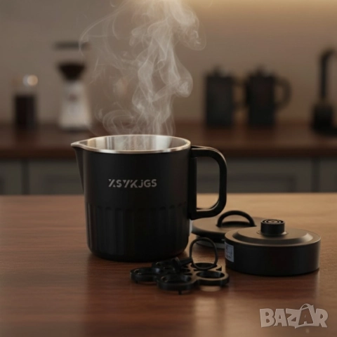 Преносим електрически чайник от неръждаема стомана, снимка 5 - Други - 51992631