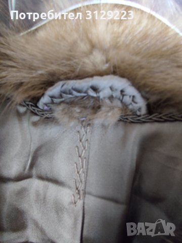vintage fur coat XL, снимка 6 - Палта, манта - 38103134