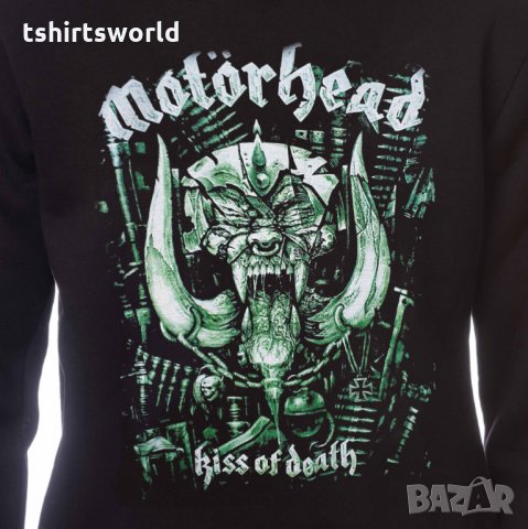 Нов мъжки суичър с дигитален печат на музикалната група Motörhead, Моторхед, снимка 3 - Суичъри - 31819594
