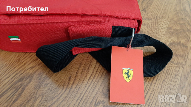 Нова оригинална лицензирана чанта за лаптоп Ферари Ferrari, снимка 3 - Лаптоп аксесоари - 36485320