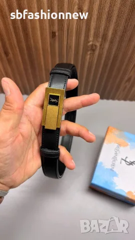 YSL колан естествена кожа, снимка 2 - Колани - 55771693