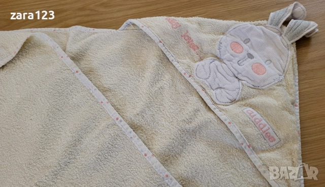 Бебешка хавлия Mothercare, снимка 1