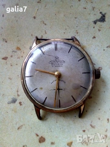 Стар швейцарски часовник, снимка 1 - Мъжки - 33772157