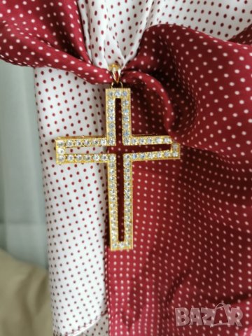 Два кръста на обща  цена 50 лева размер на всеки е 13/ 9см, снимка 6 - Колиета, медальони, синджири - 35303073