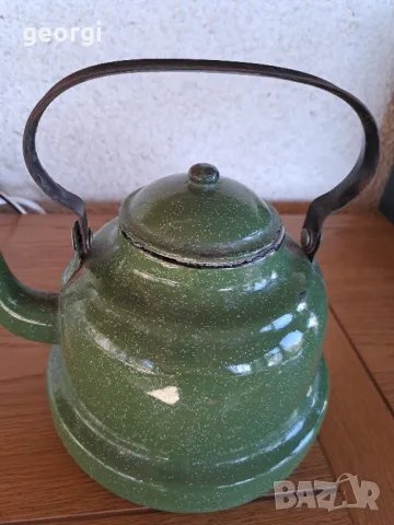 Ретро метален емайлиран чайник   24/1