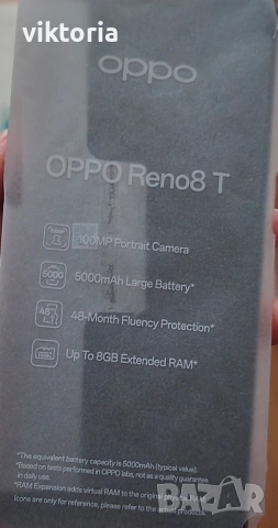 телефон Oppo Reno8 T, снимка 3 - Други - 53925529