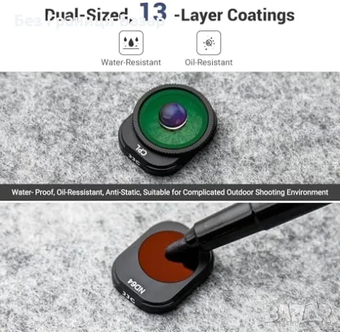 Нови DJI Mini 4 Pro ND CPL комплект - 8 филтъра за кристално качество, снимка 7 - Обективи и филтри - 47981012