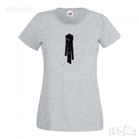 Дамска тениска Enderman 1 майнкрафт Minecraft,Игра,Забавление,подарък,Изненада,Рожден Ден., снимка 9 - Тениски - 36520686