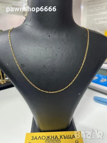 Златен синджир 18 карата, снимка 3 - Колиета, медальони, синджири - 47837335