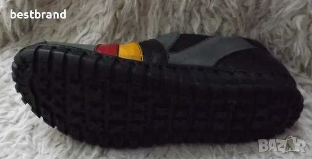 Дамски цветни обувки, естествена кожа, без връзки, код 74/129, снимка 12 - Дамски ежедневни обувки - 47630507