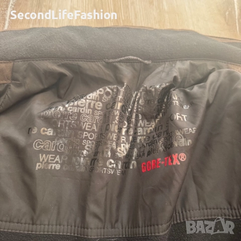 Мъжко яке Pierre Cardin Vintage Gore-Tex, черно, размер 52 L, Ahlers Group, кафяво, снимка 3 - Якета - 52180648