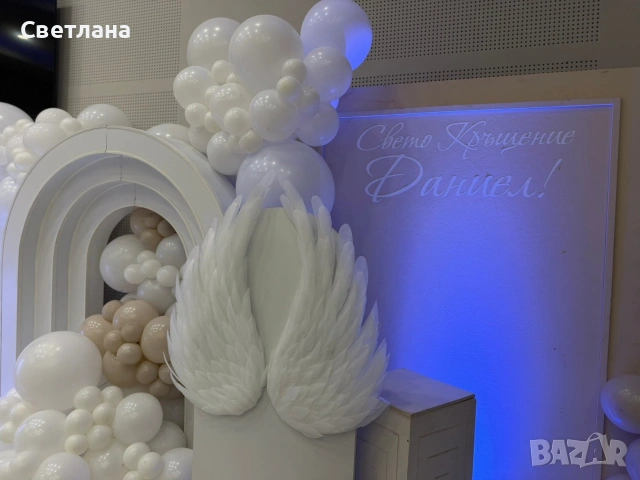 Ангелски крила за декорация и фотосесия 