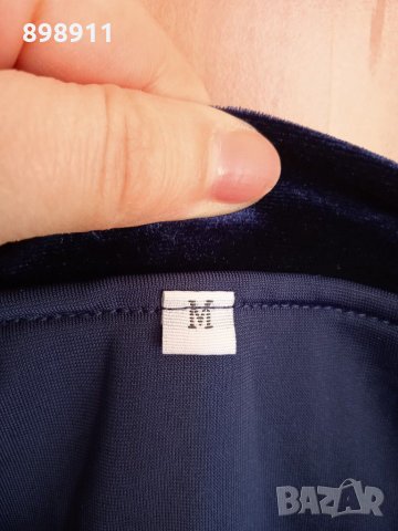 Синьо кадифе, снимка 7 - Рокли - 30799030