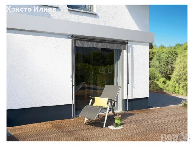 Тента 150см х 200см Разтегателна Външна щора, снимка 3 - Градински мебели, декорация  - 51194400