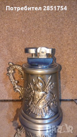 Старинна бензинова запалка, снимка 5 - Антикварни и старинни предмети - 31473645