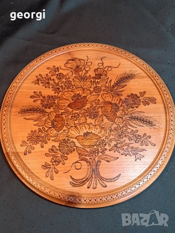 дървено пано за стена ръчна изработка 34/4, снимка 2 - Декорация за дома - 54163690