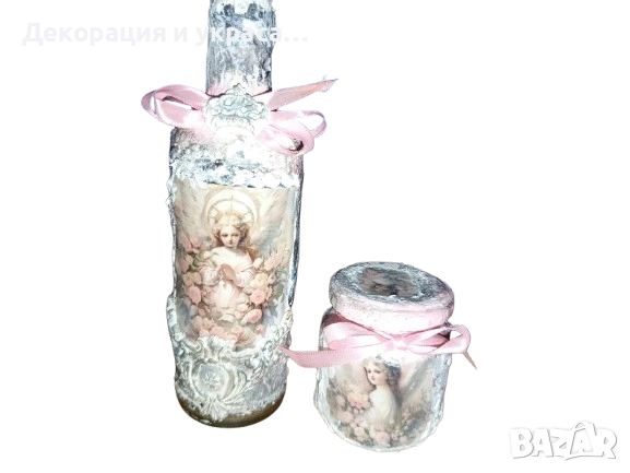 Изработвам комплекти за Кръщене по картини на известни художници, снимка 2 - Декорация - 52641337