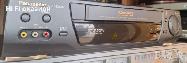 HI-Fi  Стерео Видео VHS Panasonic NV-HD625 