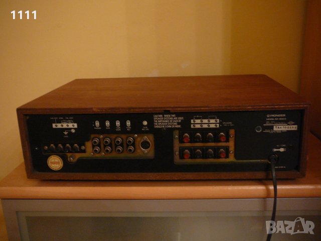 PIONEER SX-300D, снимка 6 - Ресийвъри, усилватели, смесителни пултове - 35323407