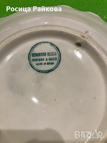 Декоративна чиния, снимка 4 - Декорация за дома - 48494309