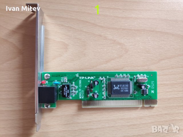 LAN карта PCI , снимка 1 - Други - 30459862