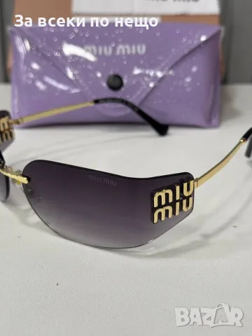 Miu Miu Слънчеви Очила С UV400 Защита - Различни Цветове Код SEM-611, снимка 4 - Слънчеви и диоптрични очила - 55894106