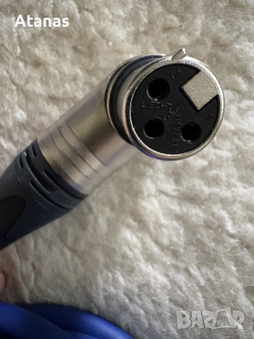 XLR -XLR балансиран кабел Van Damme Grade Tour 2 метра, снимка 7 - Други - 56230450